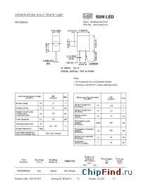 Datasheet XNH1ZMR46D manufacturer SunLED