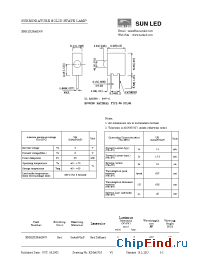 Datasheet XNH1ZUR46D5V manufacturer SunLED