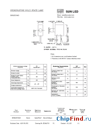 Datasheet XNH1ZUY46D manufacturer SunLED