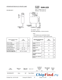 Datasheet XNJ1ZMG46D5V manufacturer SunLED