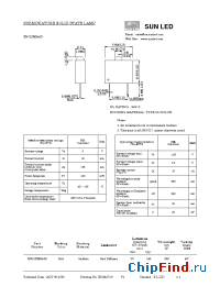 Datasheet XNJ1ZMR46D manufacturer SunLED