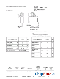 Datasheet XNJ1ZMR46D5V manufacturer SunLED