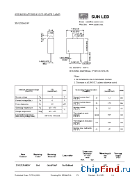 Datasheet XNJ1ZUR46D5V manufacturer SunLED