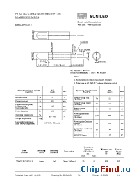 Datasheet XNM1LMG53D17.8 manufacturer SunLED