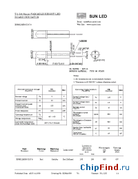 Datasheet XNM1LMR53D17.8 manufacturer SunLED