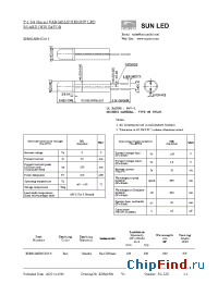 Datasheet XNM1LMR53D23.5 manufacturer SunLED