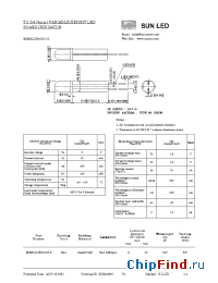 Datasheet XNM1LUR53D17.8 manufacturer SunLED