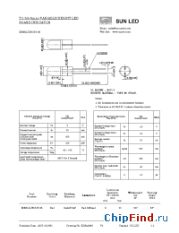 Datasheet XNM1LUR53D5.08 manufacturer SunLED