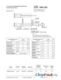 Datasheet XNM1LUY53D17.8 manufacturer SunLED