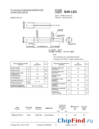 Datasheet XNM1LUY53D23.5 manufacturer SunLED