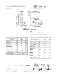 Datasheet XPY3LMR32D manufacturer SunLED