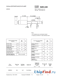 Datasheet XSHR68D manufacturer SunLED