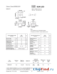 Datasheet XSME483W manufacturer SunLED