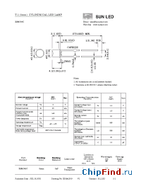 Datasheet XSMG58C manufacturer SunLED