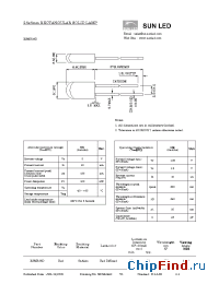 Datasheet XSMR38D manufacturer SunLED