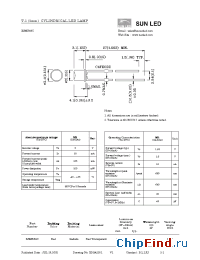 Datasheet XSMR58C manufacturer SunLED