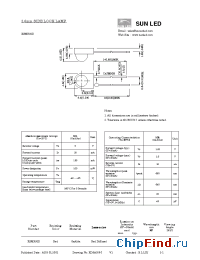 Datasheet XSMR92D manufacturer SunLED