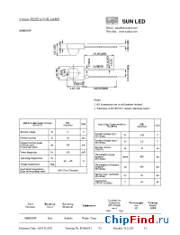 Datasheet XSMR92W manufacturer SunLED