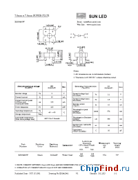 Datasheet XSSG483W manufacturer SunLED