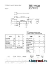 Datasheet XSUG11C manufacturer SunLED