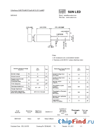 Datasheet XSUG16D manufacturer SunLED