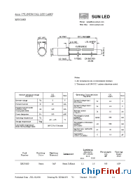 Datasheet XSUG28D manufacturer SunLED