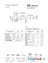 Datasheet XSUG29D manufacturer SunLED