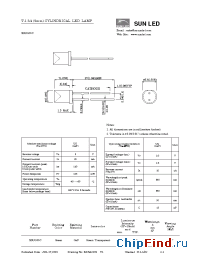 Datasheet XSUG35C manufacturer SunLED