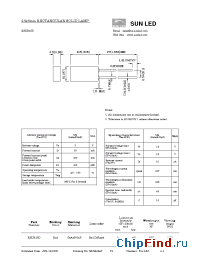 Datasheet XSUR16D manufacturer SunLED