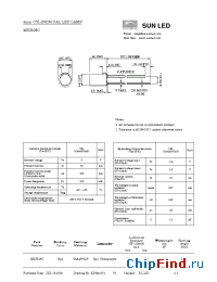 Datasheet XSUR28C manufacturer SunLED