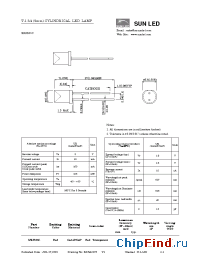 Datasheet XSUR35C manufacturer SunLED