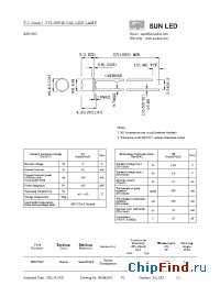 Datasheet XSUY58C manufacturer SunLED
