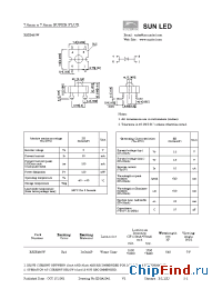 Datasheet XSZE483W manufacturer SunLED