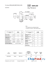 Datasheet XTHI30W850 manufacturer SunLED