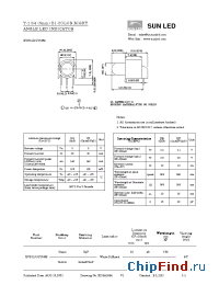 Datasheet XVB1LUGY59M manufacturer SunLED