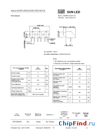 Datasheet XVB3LMR48D manufacturer SunLED