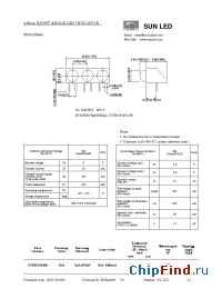 Datasheet XVB3LUR48D manufacturer SunLED