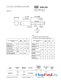 Datasheet XVB3LUY48D manufacturer SunLED