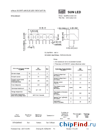 Datasheet XVB4LMR48D manufacturer SunLED