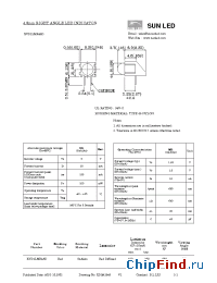 Datasheet XVD1LMR48D manufacturer SunLED