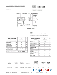 Datasheet XVD1LUY48D manufacturer SunLED