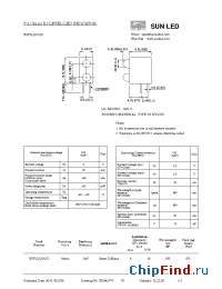 Datasheet XVF2LUG32D manufacturer SunLED