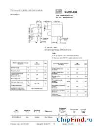 Datasheet XVG2LMR32D manufacturer SunLED