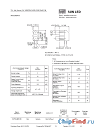 Datasheet XVH2LMR50D manufacturer SunLED