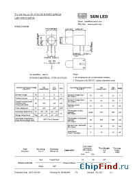 Datasheet XVM1LUGR59M manufacturer SunLED