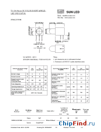 Datasheet XVM1LUGY59M manufacturer SunLED