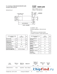 Datasheet XVN1LUY53D12.7 manufacturer SunLED