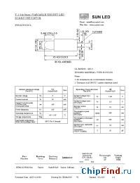 Datasheet XVN1LUY53D25.4 manufacturer SunLED