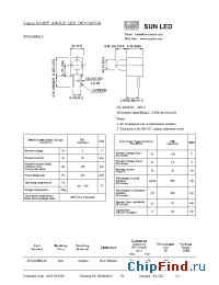 Datasheet XVQ1LMR41D manufacturer SunLED