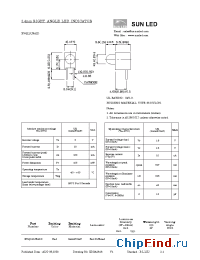 Datasheet XVQ1LUR41D manufacturer SunLED